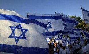 israeli flags