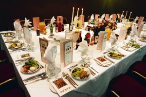 seder table