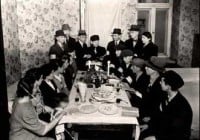 Passover Seder during Holocaust era