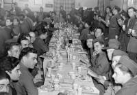 Seder, circa 1943, held in Europe during WWII