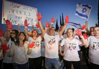 Protest against release of terrorists