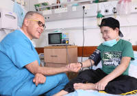 Palestinian patient treated at Israeli hospital