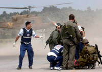 Medical evacuation by helicopter