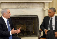 Prime Minister Netanyahu and US President Obama at the White House Oct. 1, 2014 (Photo: Avi Ohayon/GPO)