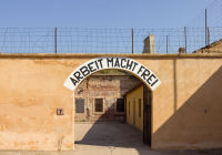 Theresienstadt concentration camp archway