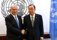 PM Netanyahu meets with UN head Ban in Israel. (Photo: Kobi Gideon/GPO)