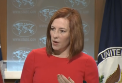 Jen Psaki, spokesperson for the United States Department of State. (Youtube screenshot)