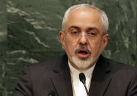 FM Zarif addresses the UN.