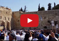 Birkat Kohanim at the Kotel