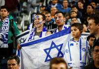 Soccer Israel flag