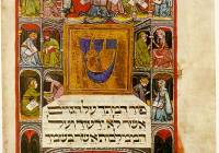 14th- century illuminated Haggadah