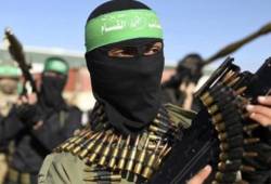 A Hamas terrorist. (IDF)