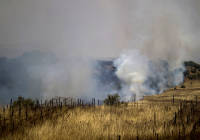 Syrian mortar Golan Heights