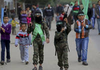 Palestinian children guns