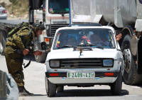 Checkpoint near Hebron