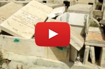 Desecration of the Mount of Olives Cemetery