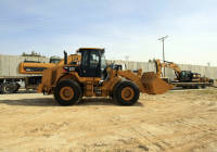 A tractor in Gaza.