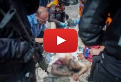 Terrorist Shot after Terror Attack in Jerusalem