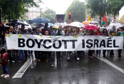 anti Israel protest