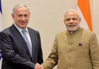 Indian PM Modi and Netanyahu