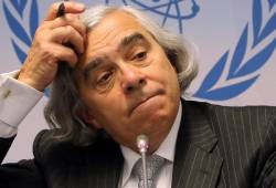 US Energy Secretary Ernest Moniz