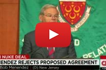 Democratic Senator Robert Mendendez Rejects Iran Nuclear Deal