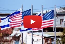 israeli-american-flags