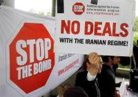 Stop Iran demo