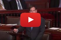 Senator Marco Rubio Makes Historical Speech about Iran Nuclear Deal