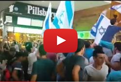 AMIT Yeshiva Students Sing at Be'er Sheba Bus Station Where a Palestinian Terrorist Launched a Brutal Terror Attack