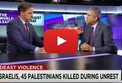 CNN Broadcaster Tapper Corrects a PLO Representative Justifying Israeli Self Defense and Blaming Palestinian Incitement