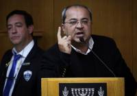 MK Ahmed Tibi. (Hadas Parush/Flash90)