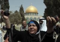 Palestinian riots Temple Mount