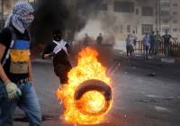 Palestinian rioters