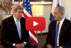 US Secretary of State John Kerry Meets with Prime Minister Netanyahu to Discuss Ending Palestinian Incitement and Terror