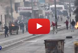 IDF Stop a Violent Riot Outside Rachel's Tomb in Bethlehem