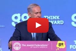 Prime Minister Netanyahu Addresses Jewish Federations of America