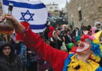 Purim celebrations in Hebron