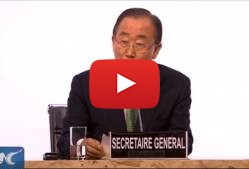 UN Secretary General Ban Ki-Moon Acknowledges Terror Everywhere But in Israel