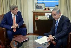 kerry and netanyahu