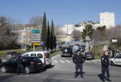 Police in Marseilles, France. (AP/Illustrative)