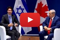 Prime Minister Netanyahu Meets with Canadian Prime Minister Justin Trudeau