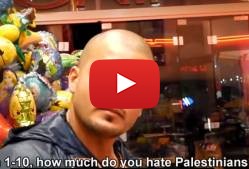 do israelis hate palestinians