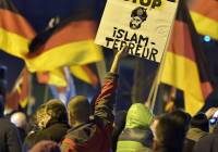 Recent rally in Germany organized by Patriotic Europeans Against the Islamization of the West. (AP)