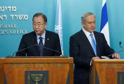 Ban Ki-Moon and Netanyahu