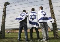 Israelis at the Auschwitz Death Camp