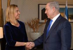 Netanyahu Mogherini