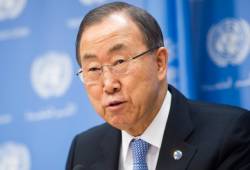 UN Secretary General Ban Ki-moon