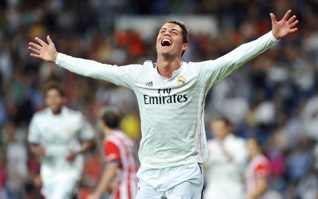 Soccer star Cristiano Ronaldo
