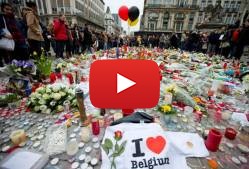 Brussels terror attacks memorial